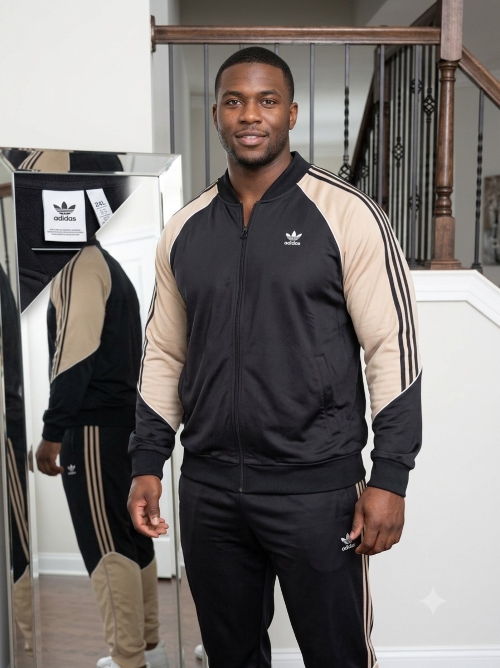 Adidas Originals Tricot Superstar Tracksuit  HI3000 Mens 2XL